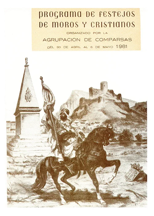 Fiestas mayores en honor de María Santísima de Belén 1981 Almansa